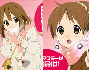 《K-ON輕音部》平澤姊妹圍巾實體化!