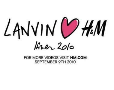 H&M招手 LANVIN浪凡 Say Yes!!