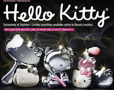 Hello Kitty 哈囉凱蒂貓 X Sephora 絲芙蘭 限量美妝用品♥