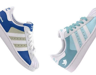 穿著你的 Twitter X Adidas 和 Facebook X Adidas