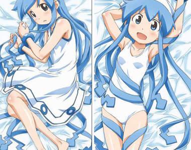 花枝娘抱枕套　抱起來會滑溜滑溜的嗎？