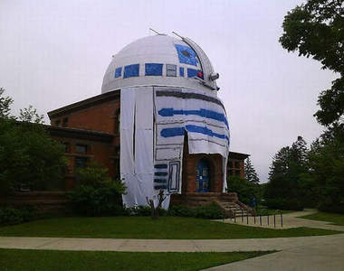 史上最大惡作劇，星際大戰R2D2真實重現！！！