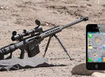 用M82A1狙擊步槍打爆iPhone 4的感覺是…爽 用M82A1狙擊步槍打爆iPhone 4的感覺是…爽