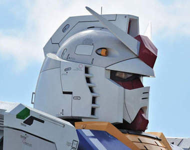 報告!BANDAI靜岡縣總部發現巨大人型兵器「鋼彈」