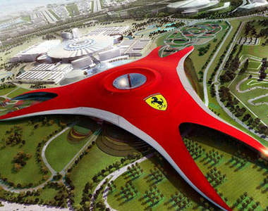 法拉利主題樂園 Ferrari Theme Park 終於開幕~!