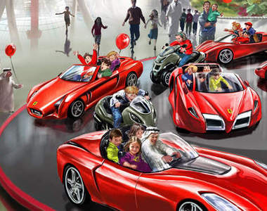 超跑迷請注意!法拉利 Ferrari 主題樂園10/28開幕