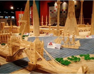 小小《牙籤作品》....你變得都不能摳牙啦