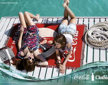 可口可樂開始賣衣服~順從你的渴望