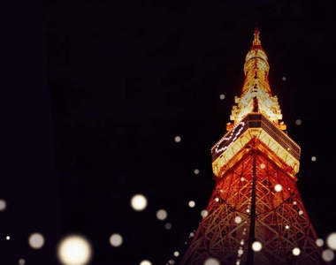 美的不像話的日本聖誕節街景