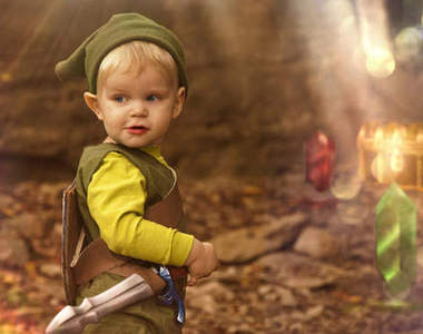 小正太~♥真人版《薩爾達傳說》林克來囉~