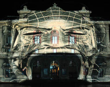 投射藝術 變異的建築物們