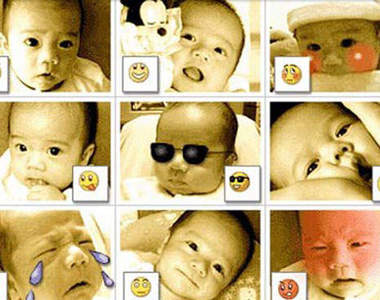 網路表情符號變成真人臉部表情的話？！