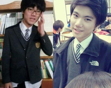 準備考試的素顏女學生《前後對照圖》趴兔(還有男生)！