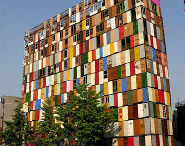 《韓國公共藝術》公寓竟然有1000扇門？！