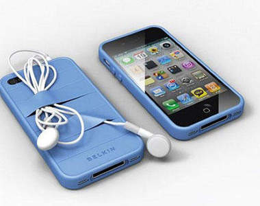 iPhone多功能手機套 裝錢裝耳機都可以