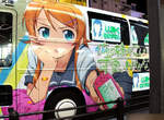 痛痛公車~秋葉原展出中 痛痛公車~秋葉原展出中