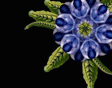 裸體扮花卉:不是花...是人的裸體