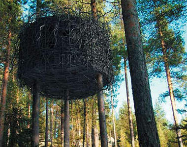 北極圈外的《樹旅館》 僅此四間別無分店