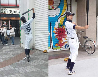 為什麼鈴木一朗到處出現在日本街頭！？傳說中的《二朗》來啊！