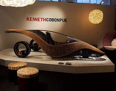 自然竹籐概念環保車 《Phoenix》可被生物分解!?