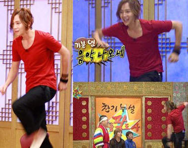 白髮爺爺會跳之前張根碩跳的Shuffle Dance？！