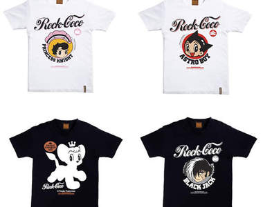 漫畫之父手塚治虫 X 台灣潮牌ROCKCOCO聯名T 恤
