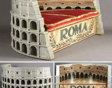 羅馬競技場沙發 我家也有古蹟了