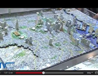 加上時間軸的4D立體拼圖　帶你看不同都市的演變