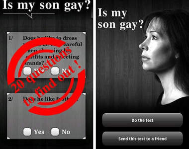 擺明討罵挨APP《我兒子是同志嗎?》