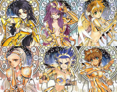 十二宮《黃金聖鬥士女性版》~ Sexy 絕對制霸中!