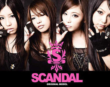 SCANDAL正到爆Zippo girl代言