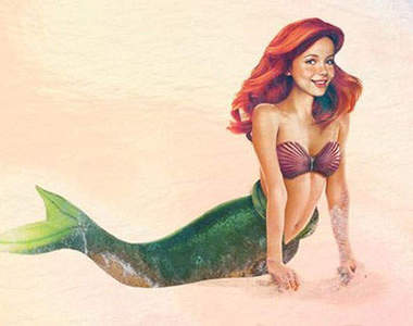 超逼真的迪士尼公主們☆