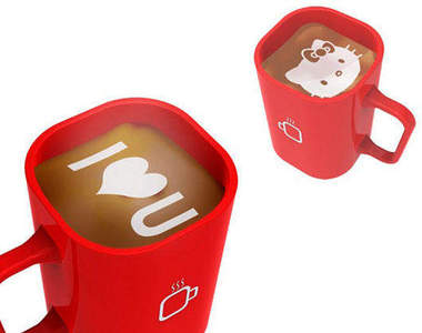 iCoffee可以幫你印出凱蒂貓拉花喔～ 