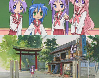 《幸運☆星》聖地~鷲宮神社