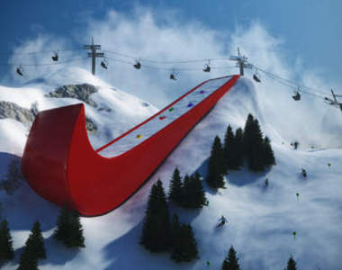 《NIKE》大型戶外廣告 就是要抓住你!