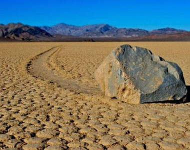 神秘石頭～石頭自己會移動？！