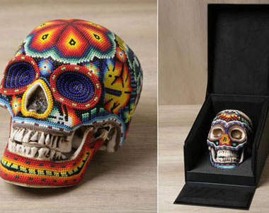 天氣冷啦~給頭骨也穿上衣服嚕