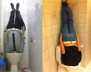 廁所仆街  臭臭啦~