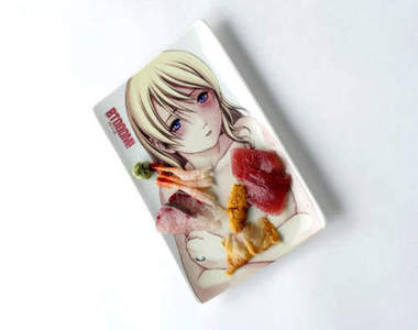 想吃女體盛又害羞？那就用女體盛盤子吧～