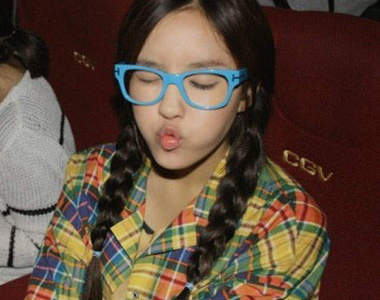 嘟嘴揪～～～是那麼口愛的韓國女星♥