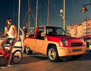 竹子( BamBoo):可無線上網的可愛電動車