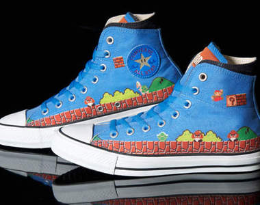 SUPER MARIO × CONVERSE聯名帆布鞋第2彈登場!