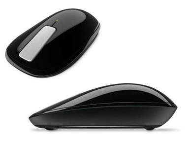 微軟新一代藍光觸控滑鼠  九月苗條上市