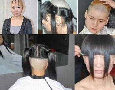 左岸頗為勇敢的髮型(女性)