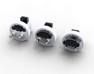 可愛《表情插頭》可推拉輕鬆拔掉～～