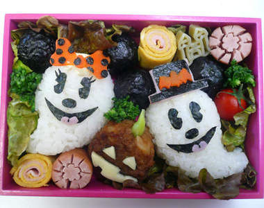 好賢慧～萬聖節我也要叫馬麻幫我帶便當♥