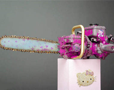 Hello Kitty 電鋸殺人狂～喵！