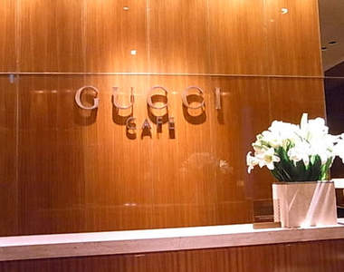 日本泡咖啡店的好選擇:古馳咖啡館GUCCI Cafe