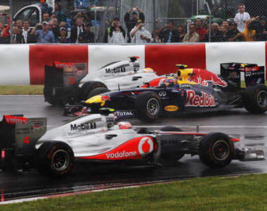 雨中戰神J.Button F1 2011 Round 7加拿大站