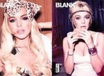 酒國天后琳賽蘿涵 Lindsay Lohan 上《Blank》雜誌封面 酒國天后琳賽蘿涵 Lindsay Lohan 上《Blank》雜誌封面